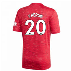 2020-2021 Man Utd Adidas Home Football Shirt (Kids) (V.PERSIE 20) - XXL