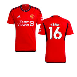2023-2024 Man Utd Home Shirt (Keane 16) - L