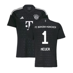 2023-2024 Bayern Munich Goalkeeper Shirt (Black) (NEUER 1) - 3XL