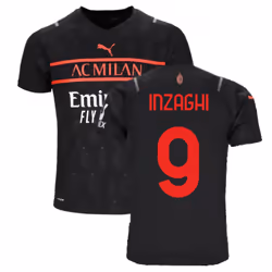 2021-2022 AC Milan Third Shirt (INZAGHI 9) - M