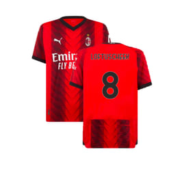 2023-2024 AC Milan Home Authentic Shirt (Loftus Cheek 8) - S