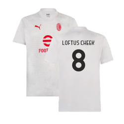 2023-2024 AC Milan Training Jersey (Grey) (Loftus Cheek 8) - S