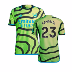 2023-2024 Arsenal Authentic Away Shirt (Campbell 23) - L