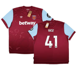 2023-2024 West Ham United Home Shirt (RICE 41) - S