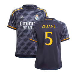 2023-2024 Real Madrid Away Shirt (Kids) (Zidane 5) - XXL
