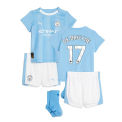 2023-2024 Man City Home Baby Kit (DE BRUYNE 17) - 12-18 Months