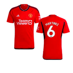2023-2024 Man Utd Home Shirt (Martinez 6) - M