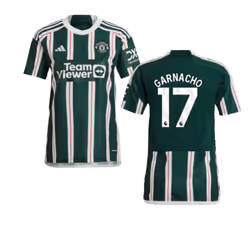 2023-2024 Man Utd Away Shirt (Garnacho 17) - L