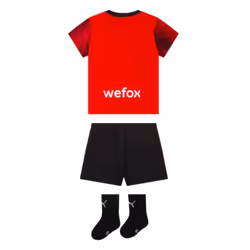 2023-2024 AC Milan Home Baby Kit (Pulisic 11) - 2-4 Months