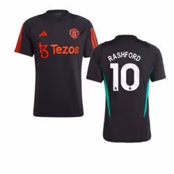 2023-2024 Man Utd Training Jersey (Black) (Rashford 10) - XL
