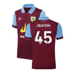 2023-2024 Burnley Home Shirt (Kids) (OBAFEMI 45) - MB