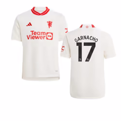 2023-2024 Man Utd Third Shirt (Kids) (Garnacho 17) - SB