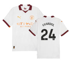 2023-2024 Man City Authentic Away Shirt (Gvardiol 24) - S