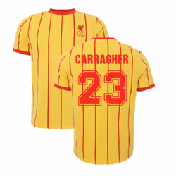 Liverpool Heritage 1982 Yellow Away Tee (CARRAGHER 23) - XL