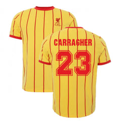 Liverpool Heritage 1982 Yellow Away Tee (CARRAGHER 23) - XL