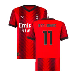 2023-2024 AC Milan Home Shirt (Ladies) (Ibrahimovic 11) - S