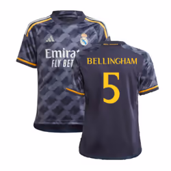 2023-2024 Real Madrid Away Shirt (Kids) (Bellingham 5) - XXL
