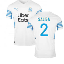 2021-2022 Marseille Home Shirt (SALIBA 2) - XXL