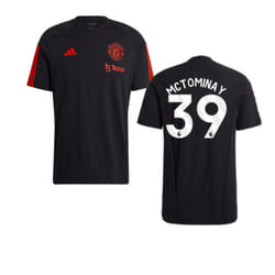 2023-2024 Man Utd Training Tee (Black) (McTominay 39) - S