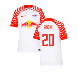 2023-2024 Red Bull Leipzig Home Shirt (Kids) (Simons 20) - LB