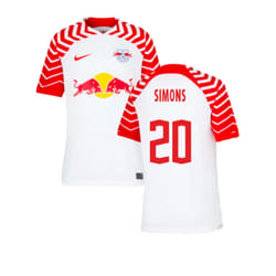 2023-2024 Red Bull Leipzig Home Shirt (Kids) (Simons 20) - LB
