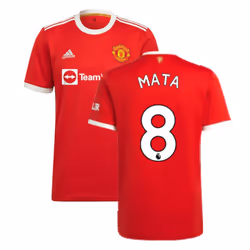 Man Utd 2021-2022 Home Shirt (MATA 8) - XXL
