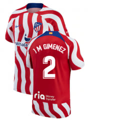 2022-2023 Atletico Madrid Home Shirt (J M GIMENEZ 2) - S