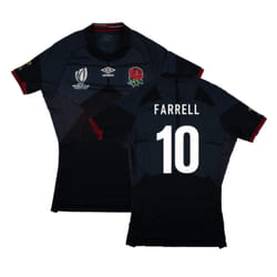 England RWC 2023 Alternate Pro Rugby Shirt (Farrell 10) - S