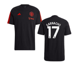 2023-2024 Man Utd Training Tee (Black) (Garnacho 17) - XXL