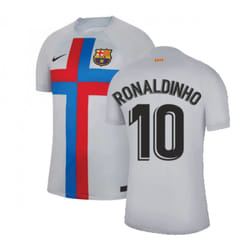 2022-2023 Barcelona Third Shirt (RONALDINHO 10) - XL