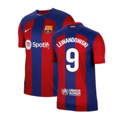 2023-2024 Barcelona Home Shirt (Lewandowski 9) - XXL