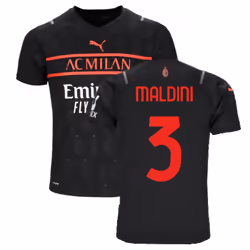 2021-2022 AC Milan Third Shirt (MALDINI 3) - M