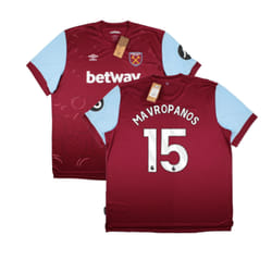2023-2024 West Ham United Home Shirt (Mavropanos 15) - L