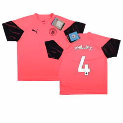 2023-2024 Man City Training Jersey (Sunset Glow) - Kids (PHILLIPS 4) - XXLB