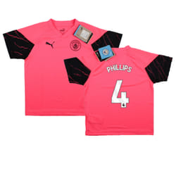 2023-2024 Man City Training Jersey (Sunset Glow) - Kids (PHILLIPS 4) - XXLB