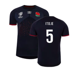 England RWC 2023 Rugby Alternate Jersey (Itoje 5) - XXL