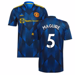 Man Utd 2021-2022 Third Shirt (MAGUIRE 5) - S