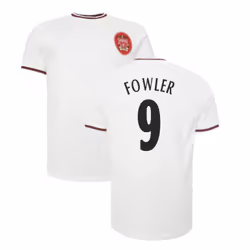 Liverpool Heritage 1997 Ecru Away Tee (FOWLER 9) - S