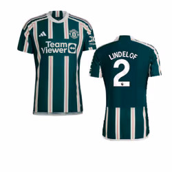 2023-2024 Man Utd Authentic Away Shirt (Lindelof 2) - XS