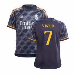2023-2024 Real Madrid Away Shirt (Kids) (Vini Jr 7) - XXL