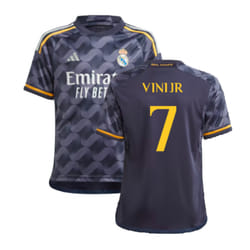 2023-2024 Real Madrid Away Shirt (Kids) (Vini Jr 7) - XXL