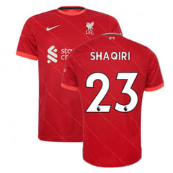 Liverpool 2021-2022 Home Shirt (Kids) (SHAQIRI 23) - SB