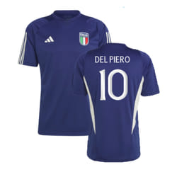 2023-2024 Italy Training Jersey (Dark Blue) (DEL PIERO 10) - XXL