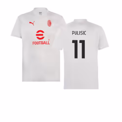 2023-2024 AC Milan Training Jersey (Grey) (Pulisic 11) - XL