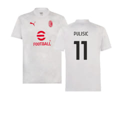 2023-2024 AC Milan Training Jersey (Grey) (Pulisic 11) - XXL