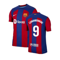 2023-2024 Barcelona Authentic Home Shirt (Lewandowski 9) - XXL