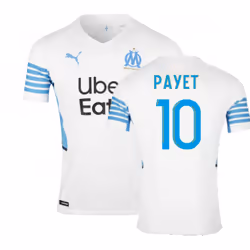 2021-2022 Marseille Authentic Home Shirt (PAYET 10) - S