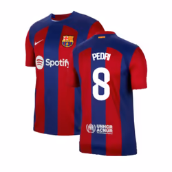 2023-2024 Barcelona Home Shirt (Pedri 8) - XXL