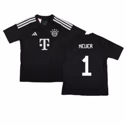 2023-2024 Bayern Munich Goalkeeper Shirt (Black) - Kids (NEUER 1) - XXL