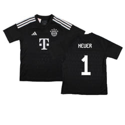 2023-2024 Bayern Munich Goalkeeper Shirt (Black) - Kids (NEUER 1) - XXL